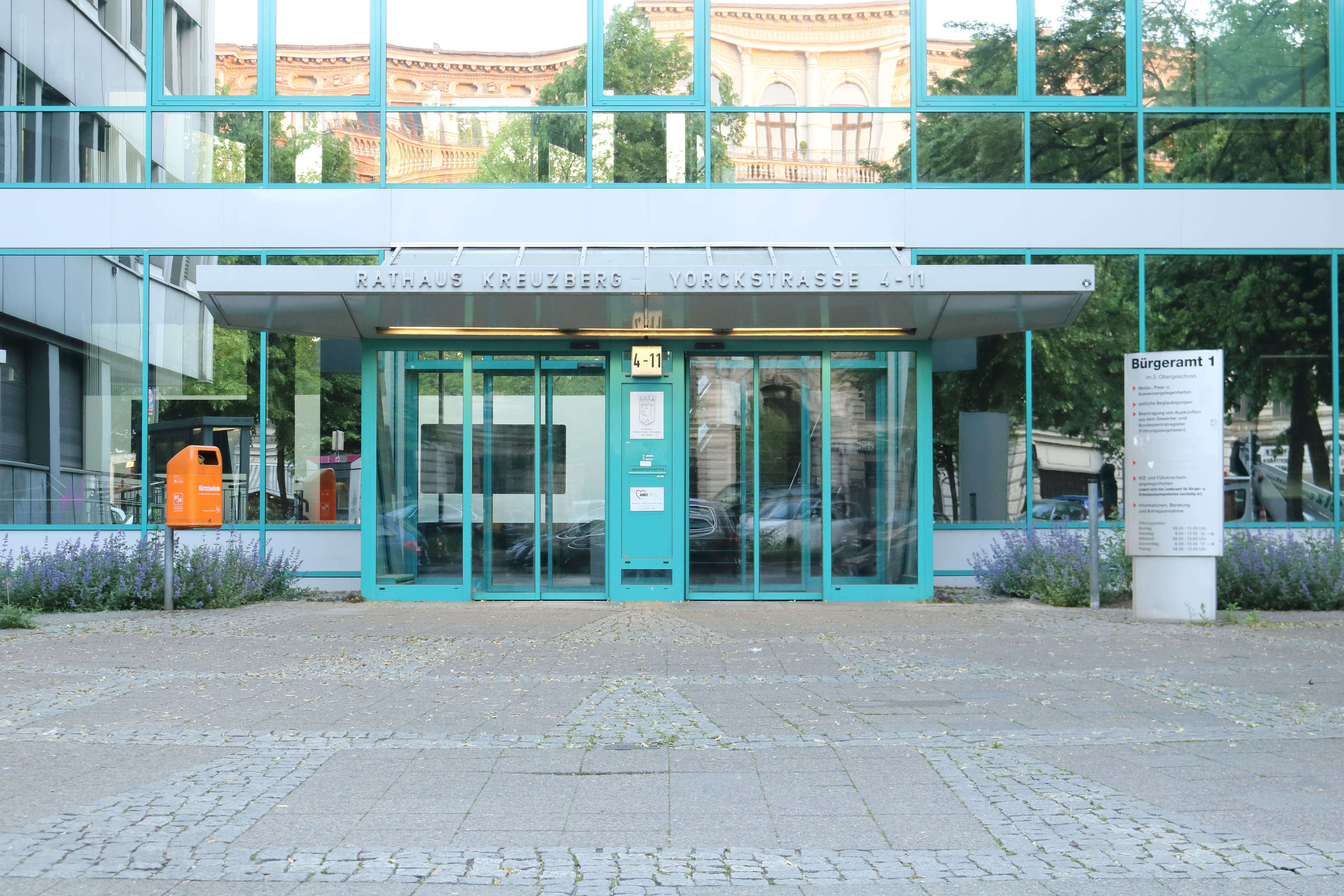 öffnungszeiten Bürgeramt Friedrichshain